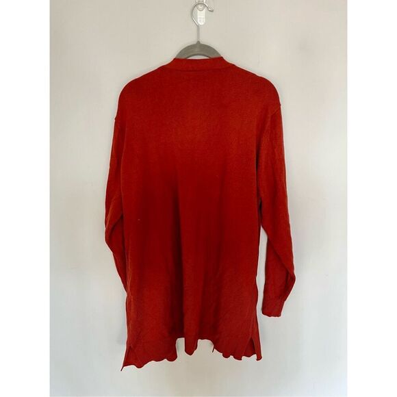 Matty M rust orange XXL cardigan new with tags - Picture 4 of 4
